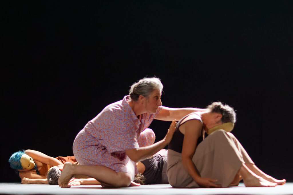 Golems, chorégraphie de l'atelier adulte de l'école de danse associative Résonances, sous la direction artistique de Sarah Goliard - photo de Sébastien Marion